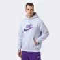 Кофта Nike M NK CLUB BB PO GFX HOODIE, фото 1 - інтернет магазин MEGASPORT