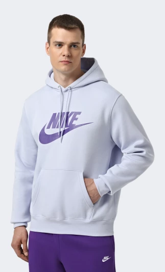 Кофта Nike M NK CLUB BB PO GFX HOODIE - 174987, фото 1 - інтернет-магазин MEGASPORT