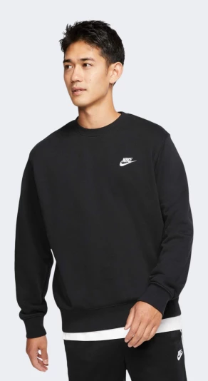 Кофта Nike M NSW CLUB CRW FT - 150447, фото 1 - інтернет-магазин MEGASPORT
