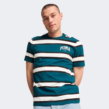 SQUAD Stripe AOP Tee