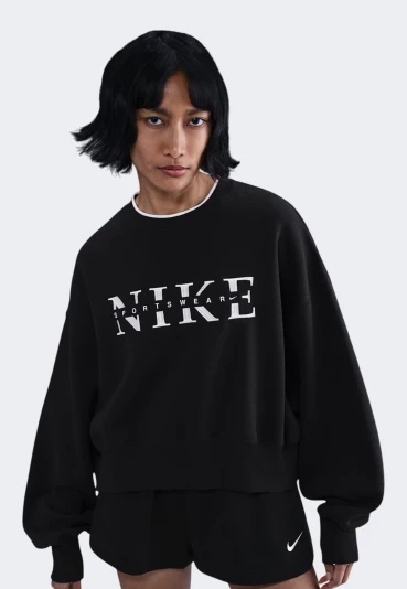 Кофта Nike W NSW PHNX FLC CREW GLS - 175007, фото 1 - інтернет-магазин MEGASPORT