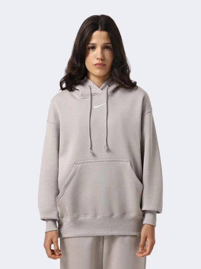 Кофта Nike W NSW PHNX FLC OS PO HOODIE - 175198, фото 1 - інтернет-магазин MEGASPORT