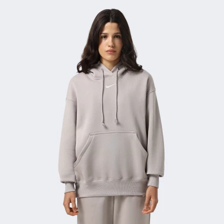 Кофта Nike W NSW PHNX FLC OS PO HOODIE - 175198, фото 1 - інтернет-магазин MEGASPORT