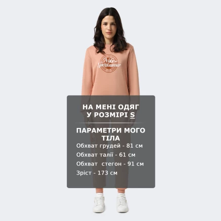 Кофта Nike W NSW CLUB FLC GX STD CREW - 175000, фото 6 - інтернет-магазин MEGASPORT