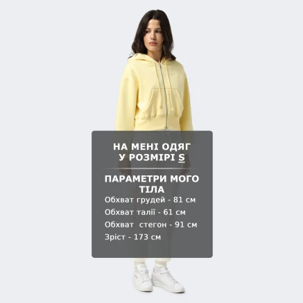 Кофта Nike W NSW PHNX FLC CROP FZ HDY - 175002, фото 6 - інтернет-магазин MEGASPORT
