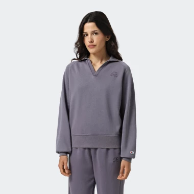 polo neck sweatshirt