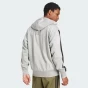 Кофта Adidas M 3S FL FZ HD, фото 2 - інтернет магазин MEGASPORT