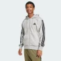 Кофта Adidas M 3S FL FZ HD, фото 1 - інтернет магазин MEGASPORT