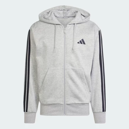 Кофта Adidas M 3S FL FZ HD - 175680, фото 7 - інтернет-магазин MEGASPORT