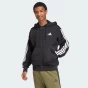 Кофта Adidas M 3S FL FZ HD, фото 1 - інтернет магазин MEGASPORT
