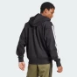 Кофта Adidas M 3S FL FZ HD, фото 2 - інтернет магазин MEGASPORT