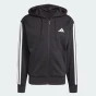 Кофта Adidas M 3S FL FZ HD, фото 7 - інтернет магазин MEGASPORT