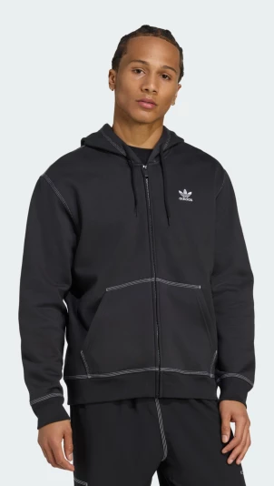 Кофта Adidas Originals ESSENTIALS FZHD - 175705, фото 1 - інтернет-магазин MEGASPORT