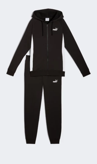 Спортивний костюм Puma Full-Zip Hooded Sweat Suit FL - 175595, фото 1 - інтернет-магазин MEGASPORT