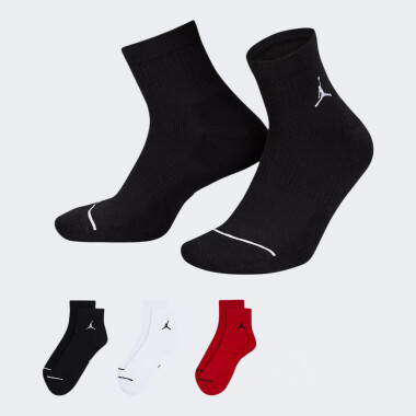 U J EVERYDAY CUSH POLY ANKLE 3PR - 144