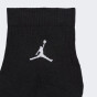 Шкарпетки Jordan U J EVERYDAY CUSH POLY ANKLE 3PR - 144, фото 4 - інтернет магазин MEGASPORT