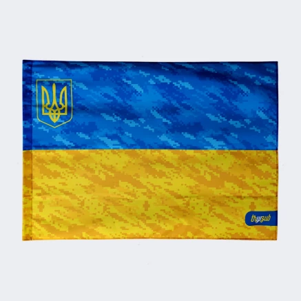 Прапор Тризуб Pixel Flag - 175126, фото 1 - інтернет-магазин MEGASPORT