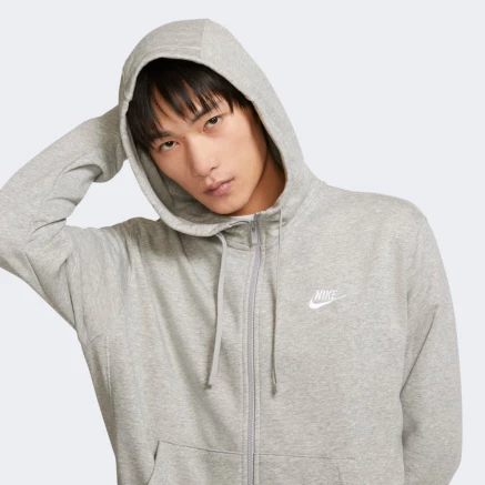 Кофта Nike M NSW CLUB HOODIE FZ FT - 150317, фото 4 - інтернет-магазин MEGASPORT
