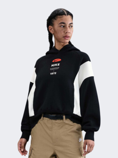 Кофта Nike W NSW PHNX FLC REMIX OOS HDY - 175790, фото 1 - інтернет-магазин MEGASPORT