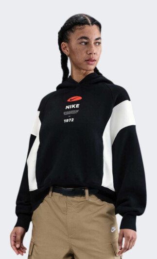 Кофта Nike W NSW PHNX FLC REMIX OOS HDY - 175790, фото 1 - інтернет-магазин MEGASPORT