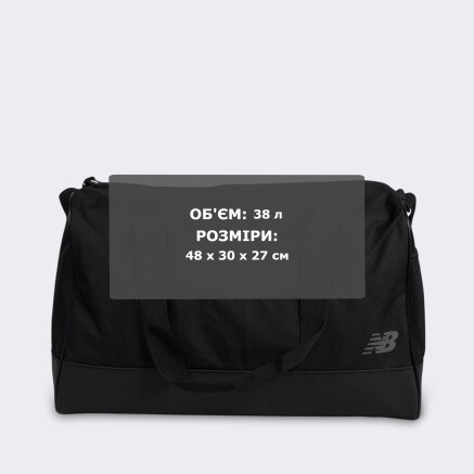 Сумка New Balance Medium duffel - 175840, фото 7 - інтернет-магазин MEGASPORT