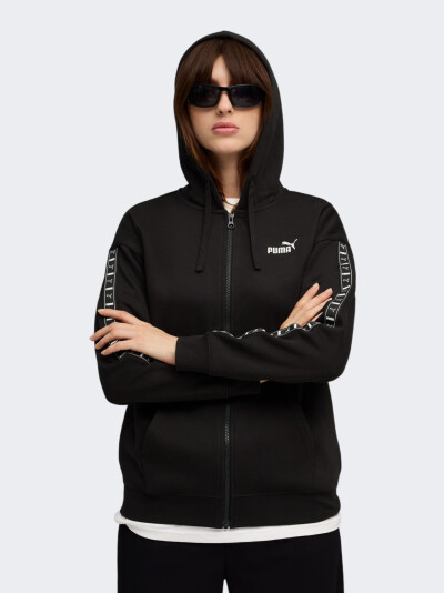 Кофта Puma ESS TAPE Relaxed Full-Zip Hoodie FL - 175894, фото 1 - інтернет-магазин MEGASPORT