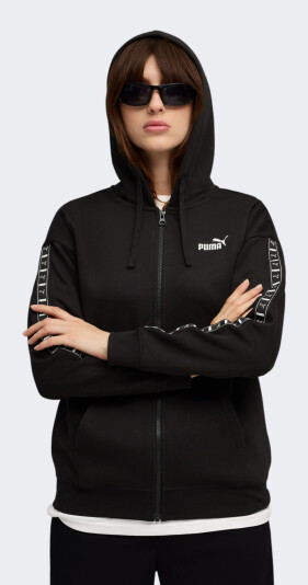Кофта Puma ESS TAPE Relaxed Full-Zip Hoodie FL - 175894, фото 1 - інтернет-магазин MEGASPORT