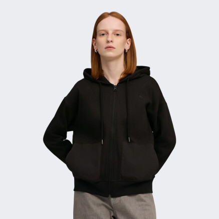 Кофта Puma HER Relaxed Full-Zip Hoodie FL - 175896, фото 1 - інтернет-магазин MEGASPORT