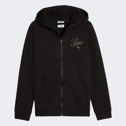 Кофта Puma ESS SCRIPT Full-Zip Hoodie FL G - 175905, фото 4 - інтернет-магазин MEGASPORT