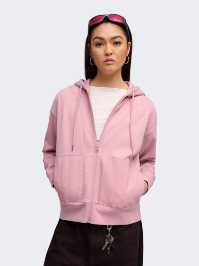 Кофта Puma HER Relaxed Full-Zip Hoodie FL - 175897, фото 1 - інтернет-магазин MEGASPORT