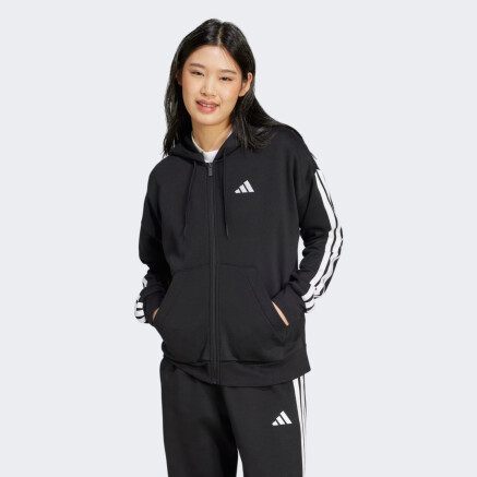 Кофта Adidas W 3S FL FZ HD - 175943, фото 1 - інтернет-магазин MEGASPORT