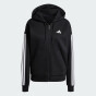 Кофта Adidas W 3S FL FZ HD, фото 7 - інтернет магазин MEGASPORT