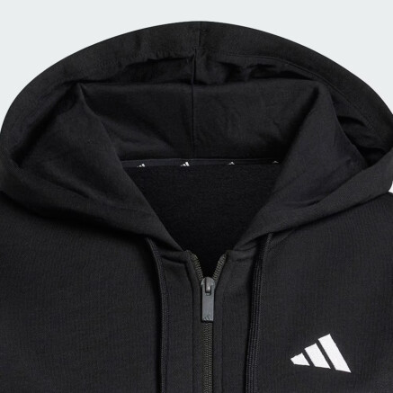 Кофта Adidas W 3S FL FZ HD - 175943, фото 6 - інтернет-магазин MEGASPORT