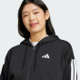 Кофта Adidas W 3S FL FZ HD, фото 4 - інтернет магазин MEGASPORT
