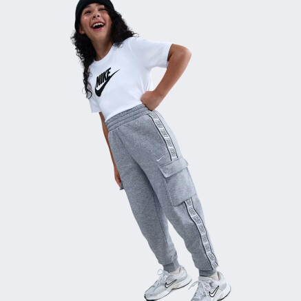 Спортивнi штани Nike K NSW CLUB+ FLC CRGO PNT - 175985, фото 5 - інтернет-магазин MEGASPORT