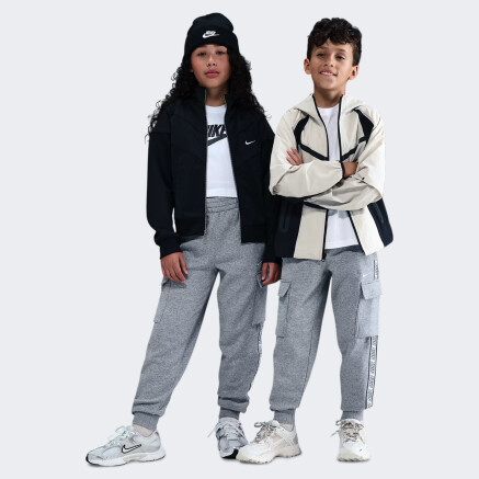Спортивнi штани Nike K NSW CLUB+ FLC CRGO PNT - 175985, фото 3 - інтернет-магазин MEGASPORT