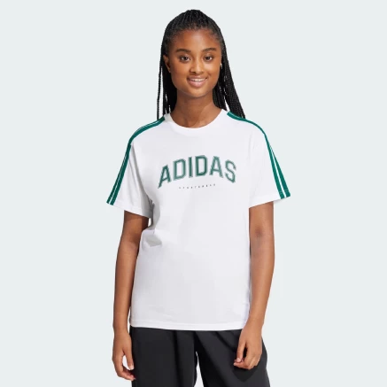 Футболка Adidas W L SOFTS TEE - 172799, фото 1 - інтернет-магазин MEGASPORT