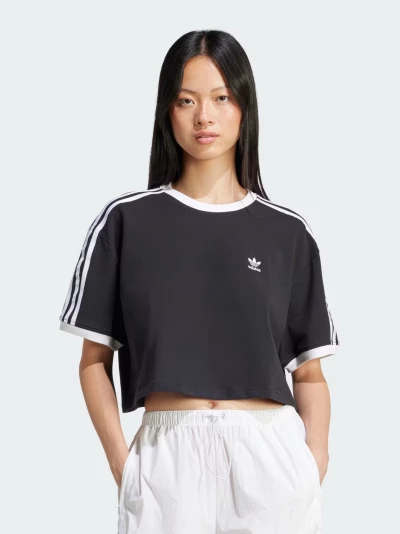 Футболка Adidas Originals 3S LOOSE CROP T - 172767, фото 1 - інтернет-магазин MEGASPORT
