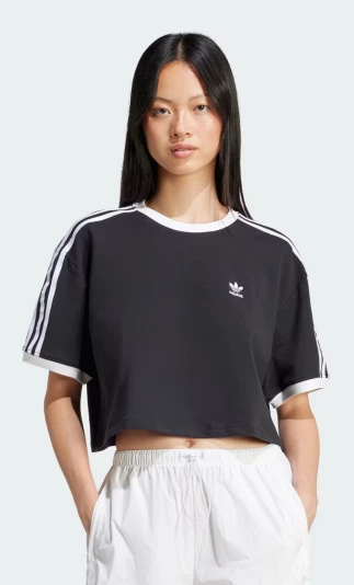 Футболка Adidas Originals 3S LOOSE CROP T - 172767, фото 1 - інтернет-магазин MEGASPORT