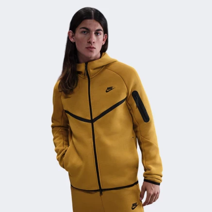 Кофта Nike M NK TCH FLC FZ WR HOODIE - 175987, фото 1 - інтернет-магазин MEGASPORT