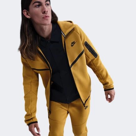 Кофта Nike M NK TCH FLC FZ WR HOODIE - 175987, фото 4 - інтернет-магазин MEGASPORT
