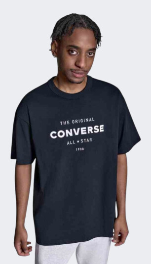Футболка Converse FRONT TEE - 175971, фото 1 - інтернет-магазин MEGASPORT