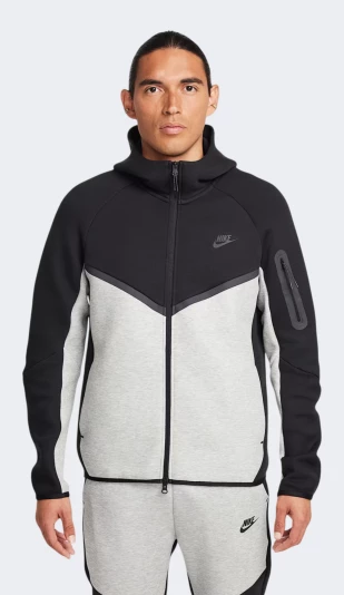 Кофта Nike M NK TCH FLC FZ WR HOODIE - 175986, фото 1 - інтернет-магазин MEGASPORT