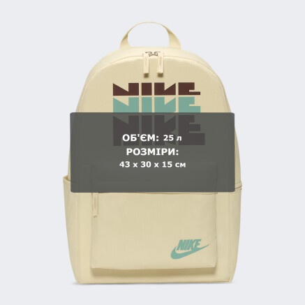 Рюкзак Nike NK HERITAGE BKPK-RETRO PACK - 175998, фото 7 - інтернет-магазин MEGASPORT
