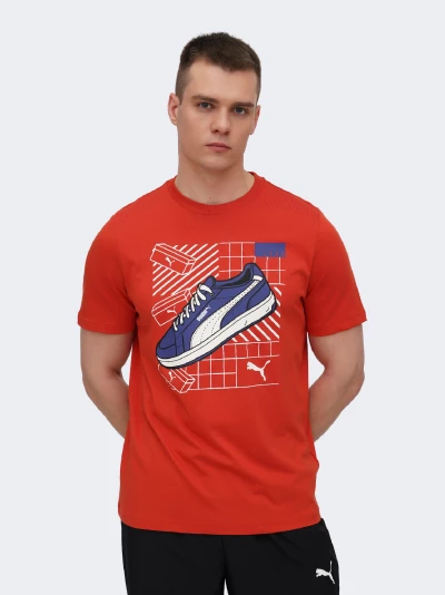 Футболка Puma GRAPHICS Sneaker Tee - 172170, фото 1 - інтернет-магазин MEGASPORT