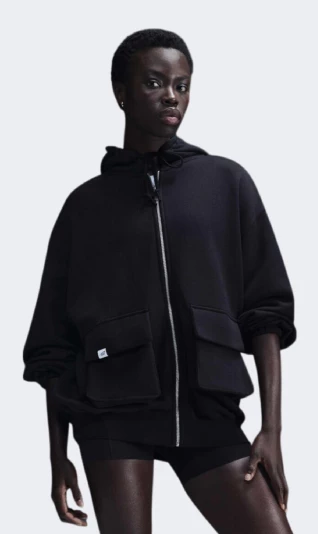 Кофта Nike W NSW DANCE OS FZ HDY - 169551, фото 1 - інтернет-магазин MEGASPORT