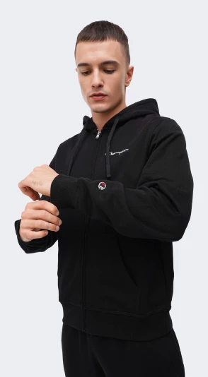 Кофта Champion hooded full zip sweatshirt - 167431, фото 1 - інтернет-магазин MEGASPORT