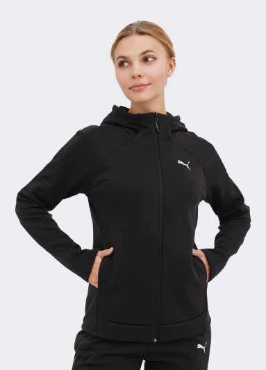 Кофта Puma EVOSTRIPE Winterized FZ Hoodie - 168817, фото 1 - інтернет-магазин MEGASPORT