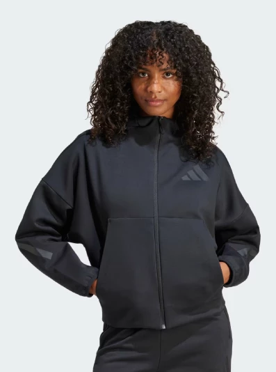 Кофта Adidas W Z.N.E. FZ - 168162, фото 1 - інтернет-магазин MEGASPORT