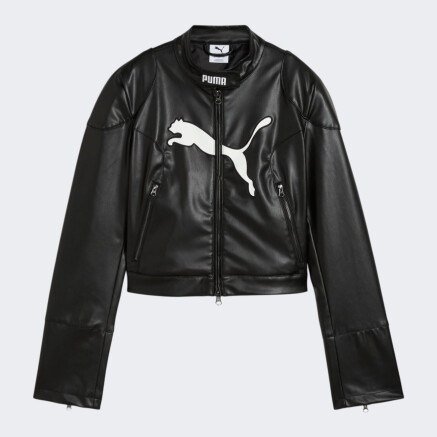Куртка Puma FUTURE.PUMA.ARCHIVE Pleather Racer Jacket - 176052, фото 6 - інтернет-магазин MEGASPORT